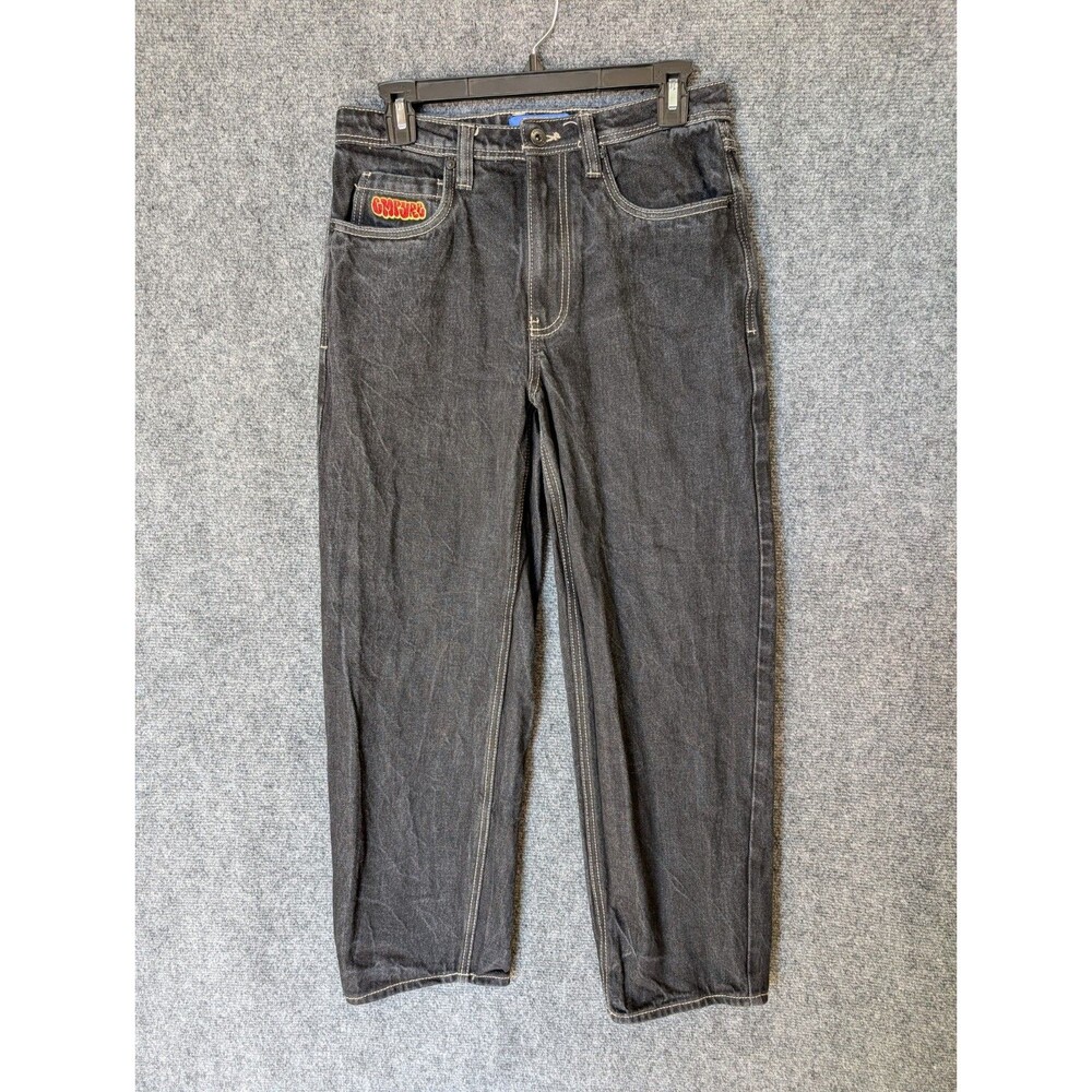 Empyre Mens 28 Black Denim Relax Fit Skate Grunge Zumiez
